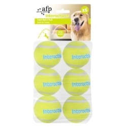 AFP Interactives | Super Bounce Tennisbolde 6 stk.