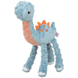 Hundebamse i plys fremstillet af genanvendte materialer