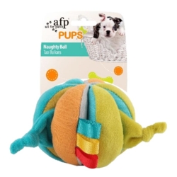 AFP Pups Naughty Ball er det perfekte legetøj til de små legesyge hunde