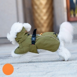 Varm hundejakke med fuld bevægelsesfrihed i 2 smarte farver