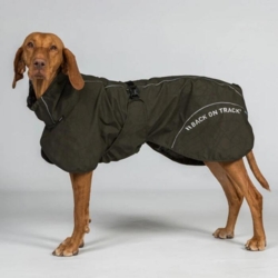 Stilfuld regnjakke til hunde med FIR-teknologi