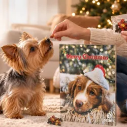 Julekalender til hunde med godbidder