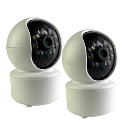 Ollipet Petcam kæledyrsovervågning til hjemmet. Sæt med 2 stk. Let at overvåge fra gratis app til din smartphone