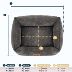 Ollipet Alex Lounge hundekurv