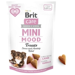 brit-care-dog-mini-treats-mood-50g-kalkun-peanutbutter-traeningsgodbidder