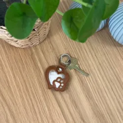 Med Ollipet Fur My Heart Nøglering har du altid din hund tæt på