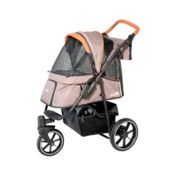 Hundeklapvogn fra Innopet - Model Buggy Cozy Premium.
Her vist i farven beige