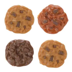 Små hundecookies med kylling, sød kartoffel og græskar i sjov form, kornfri og fedtfattige godbidder til små hunde