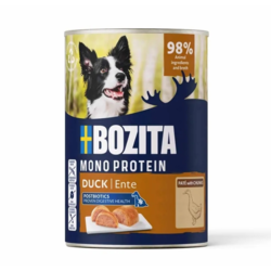 Blød hundepaté med and fra Bozita til voksne hunde