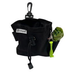 Praktisk Ollipet godbidstaske med plads til godbidder, hømhøm poser og flåtfjerner