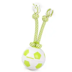 AFP Interactive Pet Active Rolling Ball med reb til aktiv og stimulerende hundeleg.