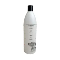 PSH Mixing Shampoo Bottle 1L blandeflaske med måleskala til opblanding af hundeshampoo.