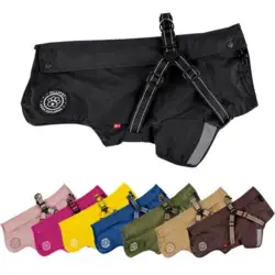 Ollipet For Wagging Tails | Aqua Explorer Regnjakke med sele i 8 flotte farver