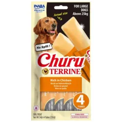 Churu Terrine Dog Treats Chicken blød hundegodbid med kylling til store hunde. Large