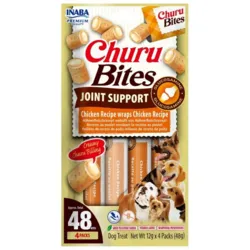 Churu Dog Bites Joint Support | Chicken bløde hundegodbidder med kylling og glucosamin