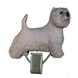 Nummerclips Race: West highland white-terrier
