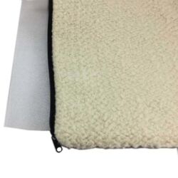 Madras i kunst lammeskind med isolerende fyld