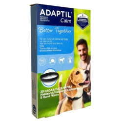 Adaptil halsbånd til hund mindsker stress og utryghed