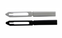 Glat plast hårspænde | 4 cm