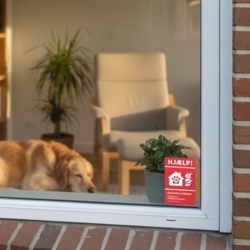 Kæledyr i hjemmet  | Sticker | Klistermærke til dit hjem