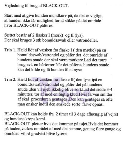 Sort Snude | Cherry Knoll Blackout