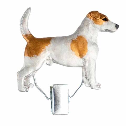 Nummerclips Jack Russell Terrier | Brown and white