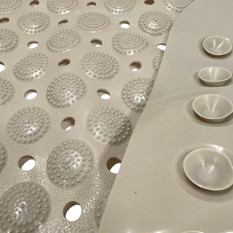 Skridsikker bademåtte til hunde