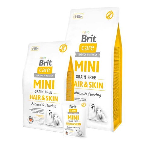 Brit Care Mini Grainfree - Hair & Skin