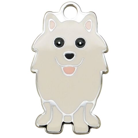 Samojede spids Charm m. nøglering