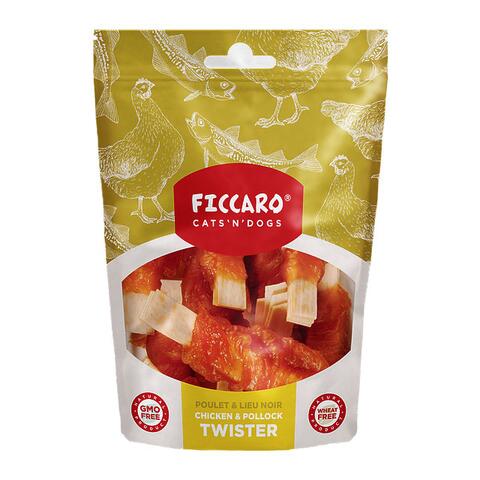 Ficcaro Chicken & Pollock Twister | 100g