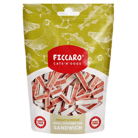 Ficcaro Small Chicken and Cod Sandwich | 100g