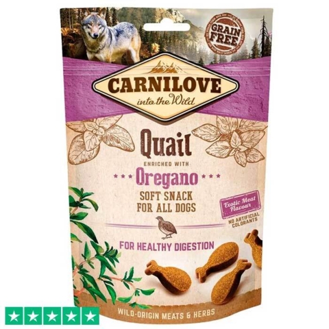 Carnilove Soft Snacks | Vagtel & Oregano