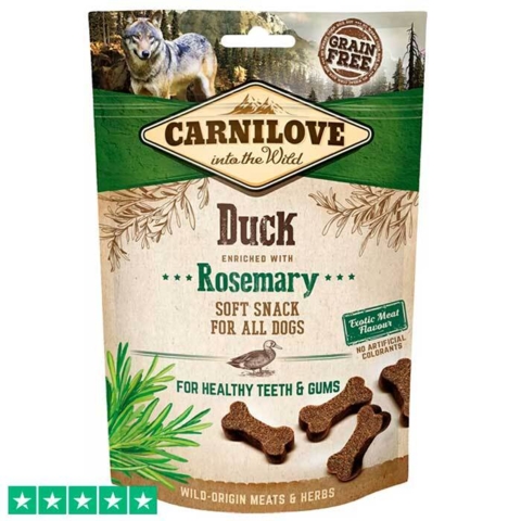 Carnilove Soft Snacks | And & Rosmarin, 200g