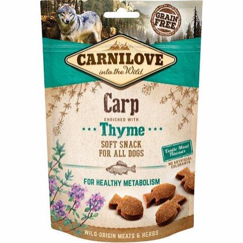 Carnilove Soft snack med karpe og timian