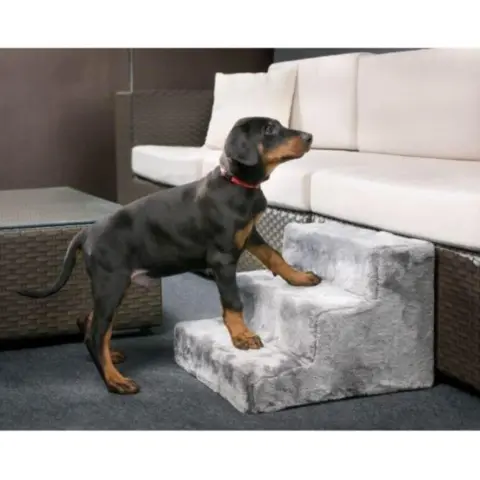 Plys hundetrappe |Flamingo