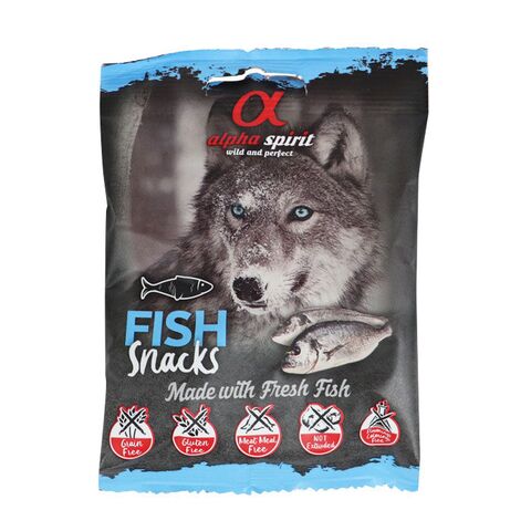 Alpha Spirit Snacks 50g | Fish Snacks