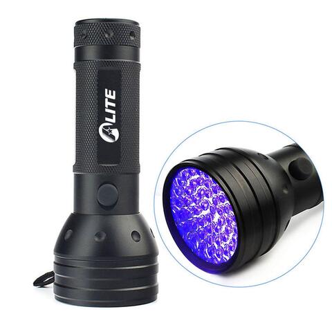 Ultraviolet UV led-lampe med 51 led's