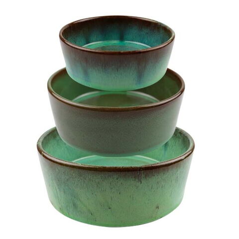 Jasper keramik madskål | Jadegrøn I fås i 3 størrelser