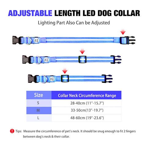 The Dots Collar | Halsbånd med 5-7 kraftige LEDs