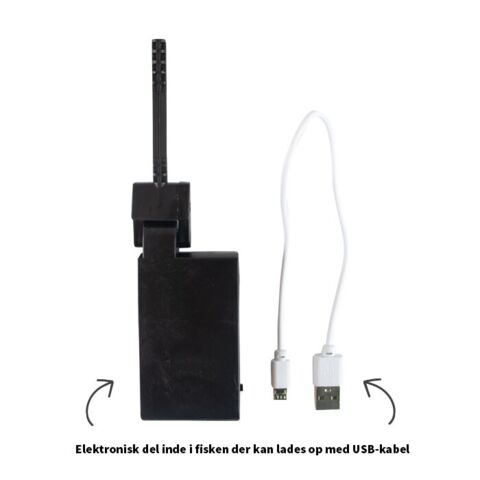 Sjov bevægelig fisk der slår med halen | elektronik