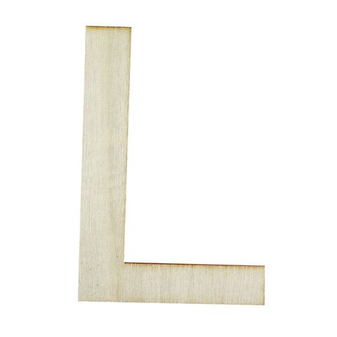 Træ bogstaver  I Bogstavet L