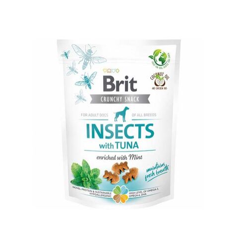 Brit Crunchy Snack | Insects With Tuna 200g