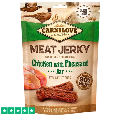 Carnilove Jerky Chicken with Pheasant