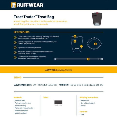 Ruffwear Treat Trader | Godbidstaske