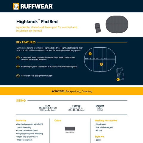 Ruffwear Highlands Pad