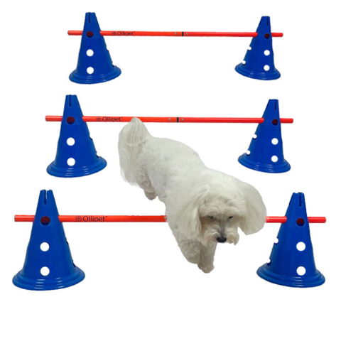 Ollipet DogFit Agility Serie Hurdle Cone set