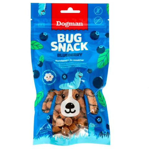 Dogman Bug Snack Blåbær