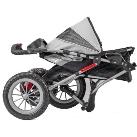 InnoPet Buggy Comfort | Hundeklapvogn forfra - Sammenklappet