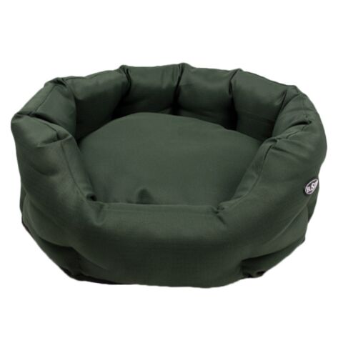 Buster Cocoon hundeseng - flaskegrøn | Hundeseng og hundekurv