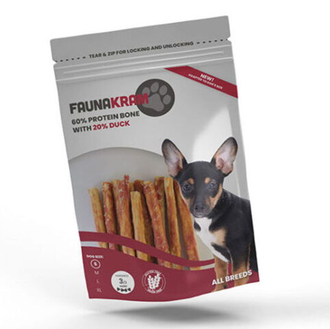 Faunakram Protein Bone With Duck Small Breed